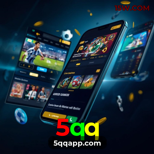 Aplicativo móvel 5qq para iOS e Android